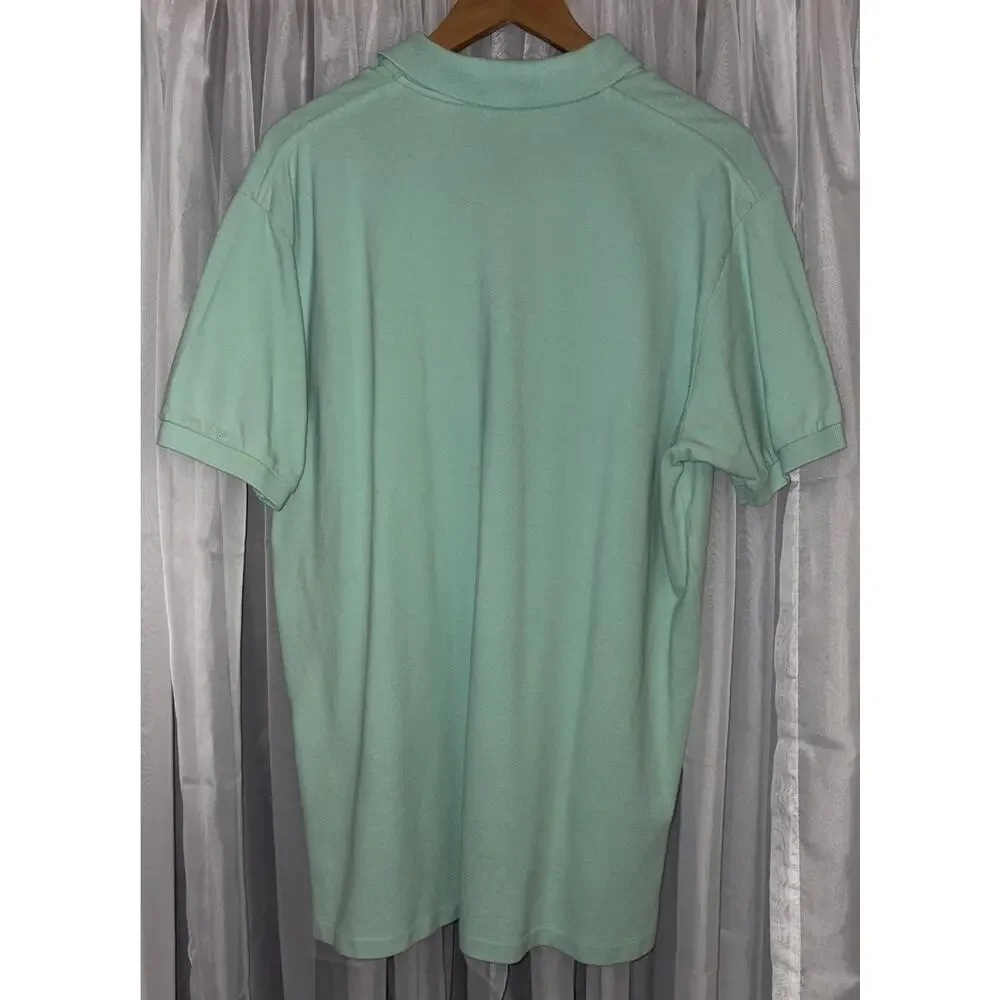 Polo Ralph Lauren Mens Classic Short Sleeve Polo Shirt Mint Green Size Large